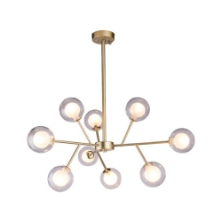 XTRICITY - Pendant Light, Width 27.5 ", From The Win Collection In Gold