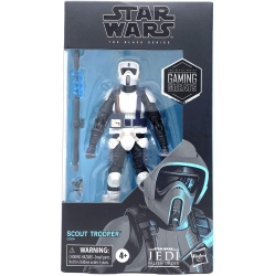 STAR WARS The Series 6 Inch Action Figure Gaming Greats Exclusive - Scout Trooper In Black