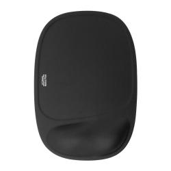 JCPAL Ergonomic, Memory Foam With Rest Wrist Support, Comforpad Mouse Pad - In Black