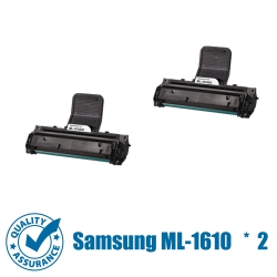 PRINTER PRO 2 Pack Samsung Ml-1610D2(Ml1610/1610) Compatible Toner Cartridge- Ml1610/2010/2510/2570/2571/scx4521F/4321 In Black