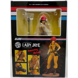 G.I.JOE G.i. Joe 8 Inch Statue Figure Bishoujo - Lady Jaye Canary Ann Costume