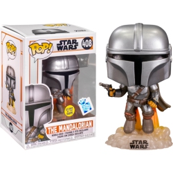 FUNKO Pop Star Wars The Mandalorian 3.75 Inch Action Figure - The Mandalorian #408