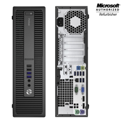 HP Refurbished (Good) - Business PC - Elitedesk 800 G2 Sff Desktop Computer Intel Core I5 65003.2Ghz 32GB Ddr4 Ram 1Tb SSD Windows 10 Home Keyboard