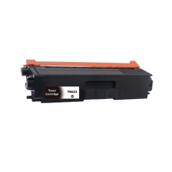 TONER4U - 1Pk Compatible Tn-433, Tn-433 Toner Cartridge for Brother Tn433, Tn436 In Black