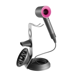 PRIMECABLES Stand Holder for Dyson Supersonic Hair Dryer, Use for Bathrooms Or Even In Professional Salons \w Power Plug Cable Organizer (Not Include