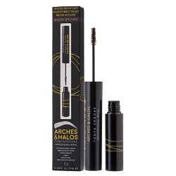 ARCHES AND HALOS Microfiber Tinted Brow Mousse - Warm By for Women - 0.106 OZ Mousse In Brown