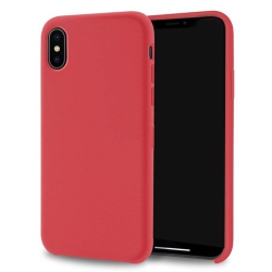 CSMART 【】 Premium Silm Soft Liquid Silicone Gel Rubber Back Case Back Cover for Iphone Xr (6.1") In Red