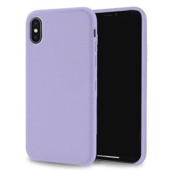 CSMART 【】 Premium Silm Soft Liquid Silicone Gel Rubber Back Case Back Cover for Iphone Xr (6.1"), Light In Purple
