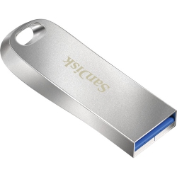 SANDISK Flash Drive 64GB Ultra Luxe USB 3.1 Gen 1 In Silver