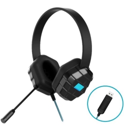 GUMDROP CASES - Headset Droptech B2 With Boom Mic USB Braided