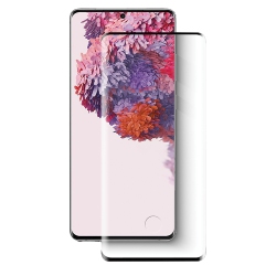 ZNITRO - Nitro Galaxy S20+ Tempered Curved Glass Bezel In Black