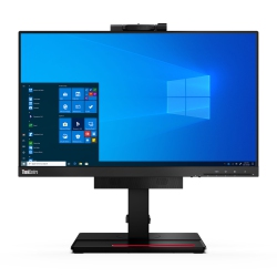 LENOVO ﻿﻿thinkcentre Tio24Gen 4 21.5-Inch Wled Fhd- Monitor With Webcam, Speaker And Mic