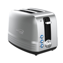 BRENTWOOD Stainless Steel 2-Slice Toaster