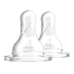 DR. BROWN'S Level 4 Narrow Nipple 2-Pack