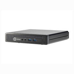 HP Refurbished (Good) - 600 G1 Mini Intel Core I3-4160T 3.10 Ghz, 8GB, 128GB SSD, Win 10 Pro