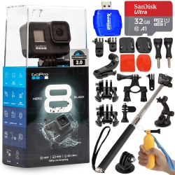 GOPRO Hero8 Bundle 5 - Us Version W/ Seller Warranty In Black