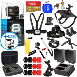 GOPRO Hero8 Bundle 4 - Us Version W/ Seller Warranty In Black