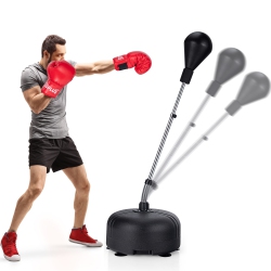 Acheter Music Boxing Machine, Wall-mounted Boxing Training Mat, 5 Punch  Blocks
