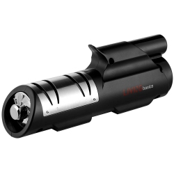 LIVINGBASICS Professional Electric Knife Sharpener for Straight Knives, 2-Stage Knife Sharpening Tool