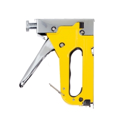 PRIMECABLES Hand Operated Heavy Duty Paint Coating 3 Way Staple Gun, 4-14Mm
