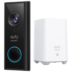 eufy 2k Wi-Fi Video Doorbell - Black