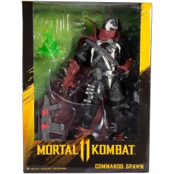 MORTAL KOMBAT 12 Inch Static Figure Deluxe - Commando Spawn