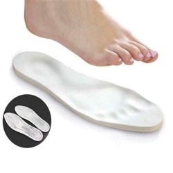 ISTAR Memory Insoles, Unisex Single Pair Insoles Antibacterial Memory Foam Shoes Pad Heel Support (2 Pair)