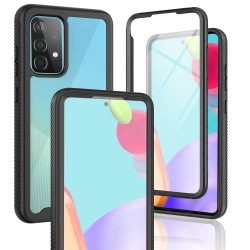 HLD Samsung Galaxy A52 Case With Screen Protector, Full Body Cover Phone Case for Samsung A52 5G/4G 2021
