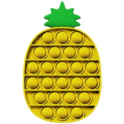 EVEREST Pineapple Push Pop Bubble Fidget Toy [Sensory Kids Adults Anxiety Stress Relief]