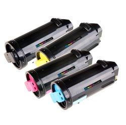 COLORBLACK Txc500Heset Set Of 4 Colors Premium Replacement Of Xerox Toner Cartridge for Versalink C500 C505 Color Printers Extra High Capacity Page