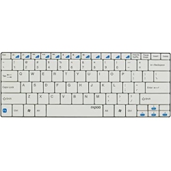 RAPOO Bluetooth Ultra-Slim Keyboard E6100 In White