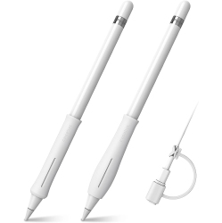 HLD Fintie Silicone Grip Holder for Apple Pencil 1St 2Nd Generation, Protective Skin Sleeve Case Accessories Compatible \w Apple Pencil 1 2, Ipad