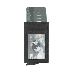 HLD Mens Card Holder Pop Up Wallet for Men/women Rfid Blocking Minimalist Wallets Leather Slim Credit Card Holder Automatic Smar In Multicolor