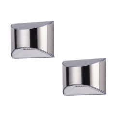 CLASSY CAPS Stainless Steel Deck & Wall Light Dls900 (2 Pack)