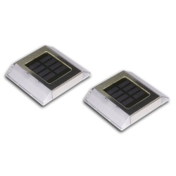 CLASSY CAPS Stainless Steel Solar Path Light Sl499 (2 Pack)