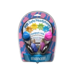 MAXELL Kids Safe Khp-2 Headset With Mic - - (190338) In Black