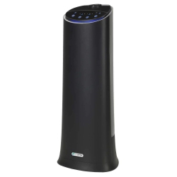 PUREGUARDIAN Ultrasonic Humidifier Tower With Aromatherapy Tray ( Black)