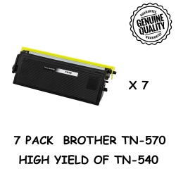 BESTONER 7 Pack Brother Tn570/tn-570/tn570/tn 570/tn540 Compatible Toner Cartridge Brother Dcp-8040 8045 Hl-5100 5130 5140 5150 5170 Mfc-8440 8220