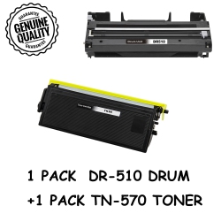 BESTONER Brother 1Drum + 1 Toner Dr510/dr-510/tn570/tn-570/tn570/tn540 (Toner & Drum Combo) Compatible Brother Dcp-8040 8045 Hl-5100 5130 5140 5150