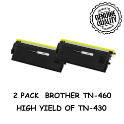BESTONER 2 Pack Brother Tn460/tn-460/tn460/tn 460/tn430 Compatible Toner Cartridge Brother Hl-1030 1230 1240 1435, Dcp-1200 1400, Mfc-8300 8500 8700