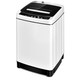 COSTWAY Full-Automatic Washing Machine 1.5 Cu.ft 11 Lbs Washer & Dryer