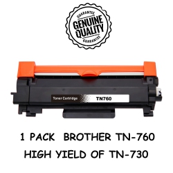 BESTONER Brother Tn760/tn-760/tn760/tn 760/tn730 Compatible Toner Cartridge Brother Dcp-L2550 Hl-L2350Dw L2370Dw L2390Dw Mfc-L2710Dw Mfc-L2730Dw