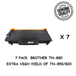 BESTONER 7 Pack Brother Tn880/tn-880/tn880/tn 880/tn850 Compatible Toner Cartridge Brother Hl-L6200 L6300 L5100 Mfc-L5700 L5800 L6800 Dcp-5500 L5600
