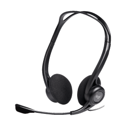 LOGITECH H370 USB Noise-Canceling Headset With Mic - - (981-000710) In Black
