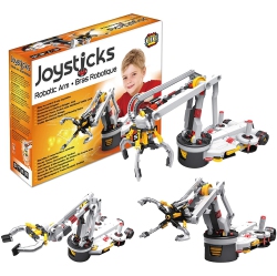 CIC KITS Joysticks Robotic Arm - | Diy Omni-Directional Gripper | Educational Stem Engineering Toys for Kids & Teens