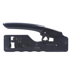 AXGEAR Rj45 Rj11 Rj12 Network Ethernet Cable Crimping Tool Compact Modular Crimper -