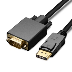 AXGEAR 6Ft Displayport to VGA Male Adapter Cable