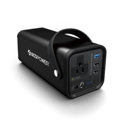 ACOPOWER Ps100 Power Station, 154Wh Portable Solar Generator, 110V/200W Ac Outlet