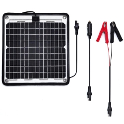 ACOPOWER 24V 10 W Trickle Solar Charger 0.28Amp, Trolling Motor Battery Charger