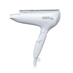 TESCOM Collagen & Nano-Sized Mist World Voltage Hair Dryer (White) Tcd5100W In Platinum